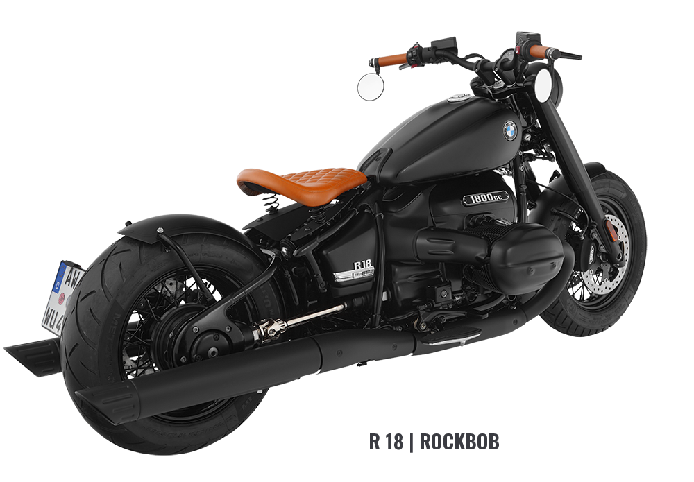 Wunderlich Boxer Spirit BMW R 18 Rockbob Wunderlich Boxer Spirit BMW R 18 Bobber Rockbob isolated