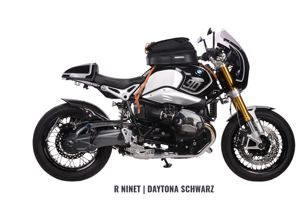 Wunderlich Boxer Spirit BMW R nineT Daytona Black isolated