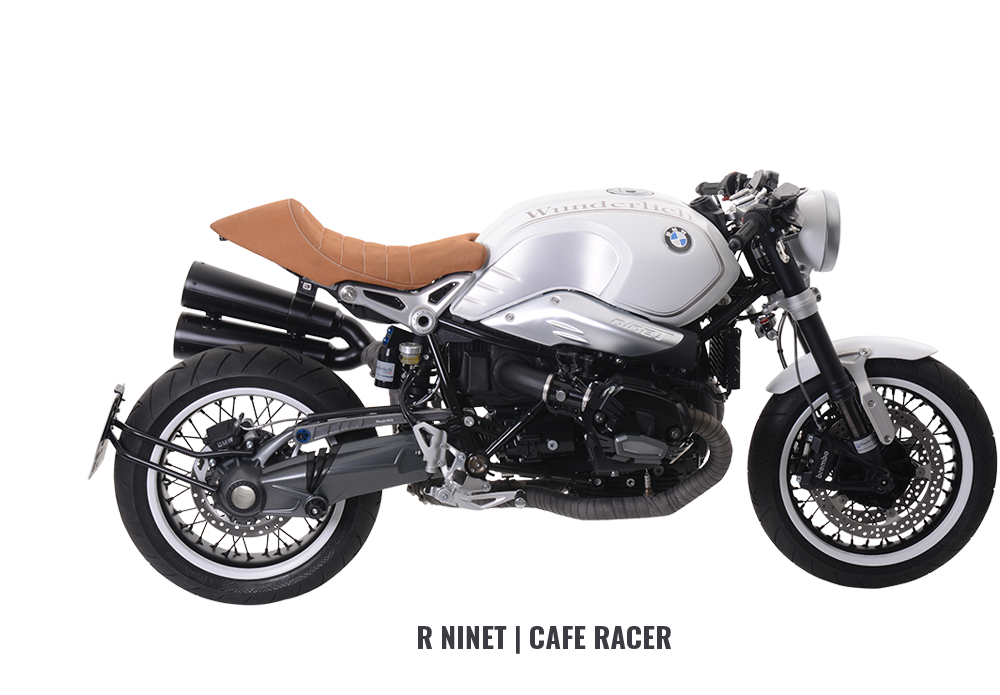 Wunderlich Boxer Spirit BMW R nineT Cafe Racer Wunderlich Boxer Spirit BMW R nineT Cafe Racer isolated