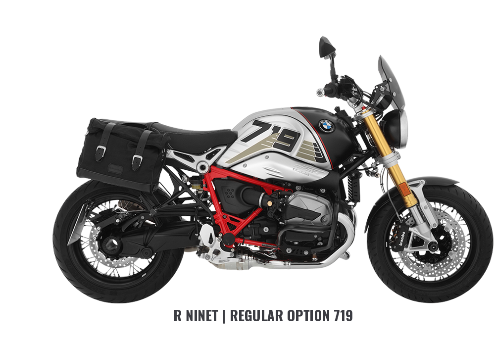 Wunderlich Boxer Spirit BMW R nineT Regular Option Wunderlich Boxer Spirit BMW R nineT Regular Option isolated